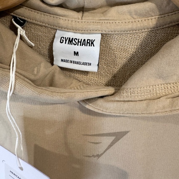 Gymshark HERITAGE WASHED HOODIE Oversized Fit Medium Tan - Picture 6 of 13